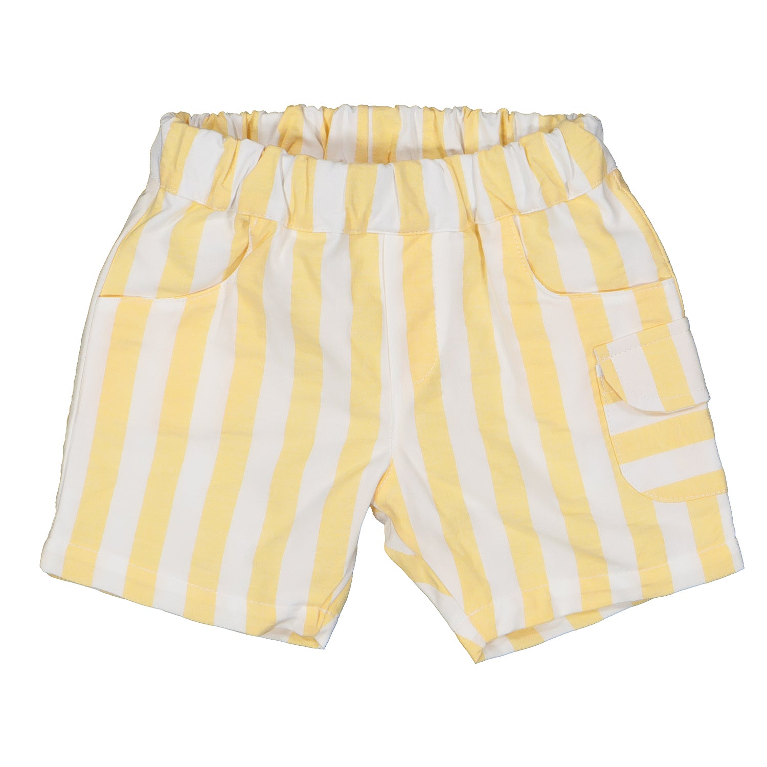 Lemon Stripe Short Set