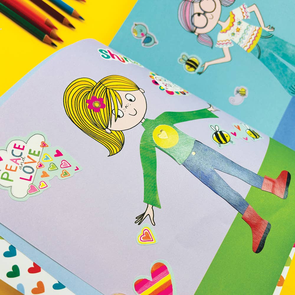 Sticker Scene Activity Book - GRL PWR Dress Up