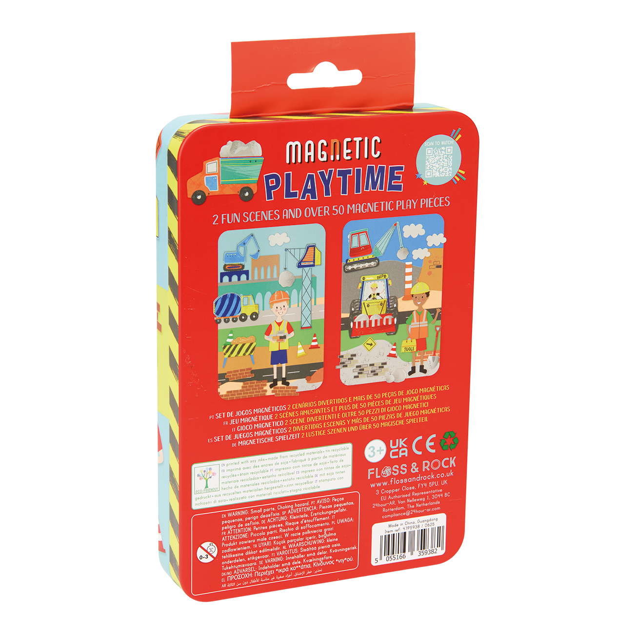 Construction Magnetic Playtime Set