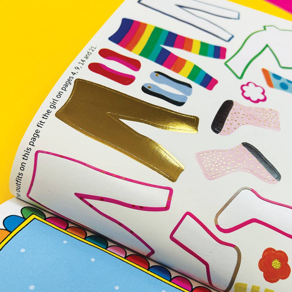 Sticker Scene Activity Book - GRL PWR Dress Up