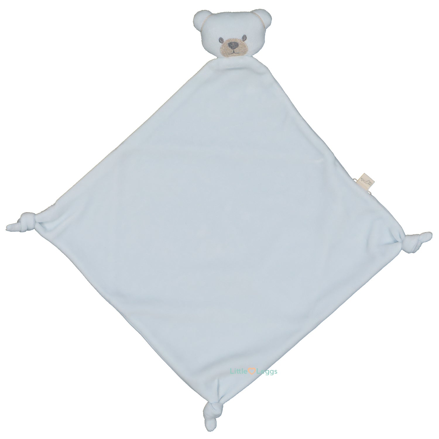 Blue Teddy Comforter