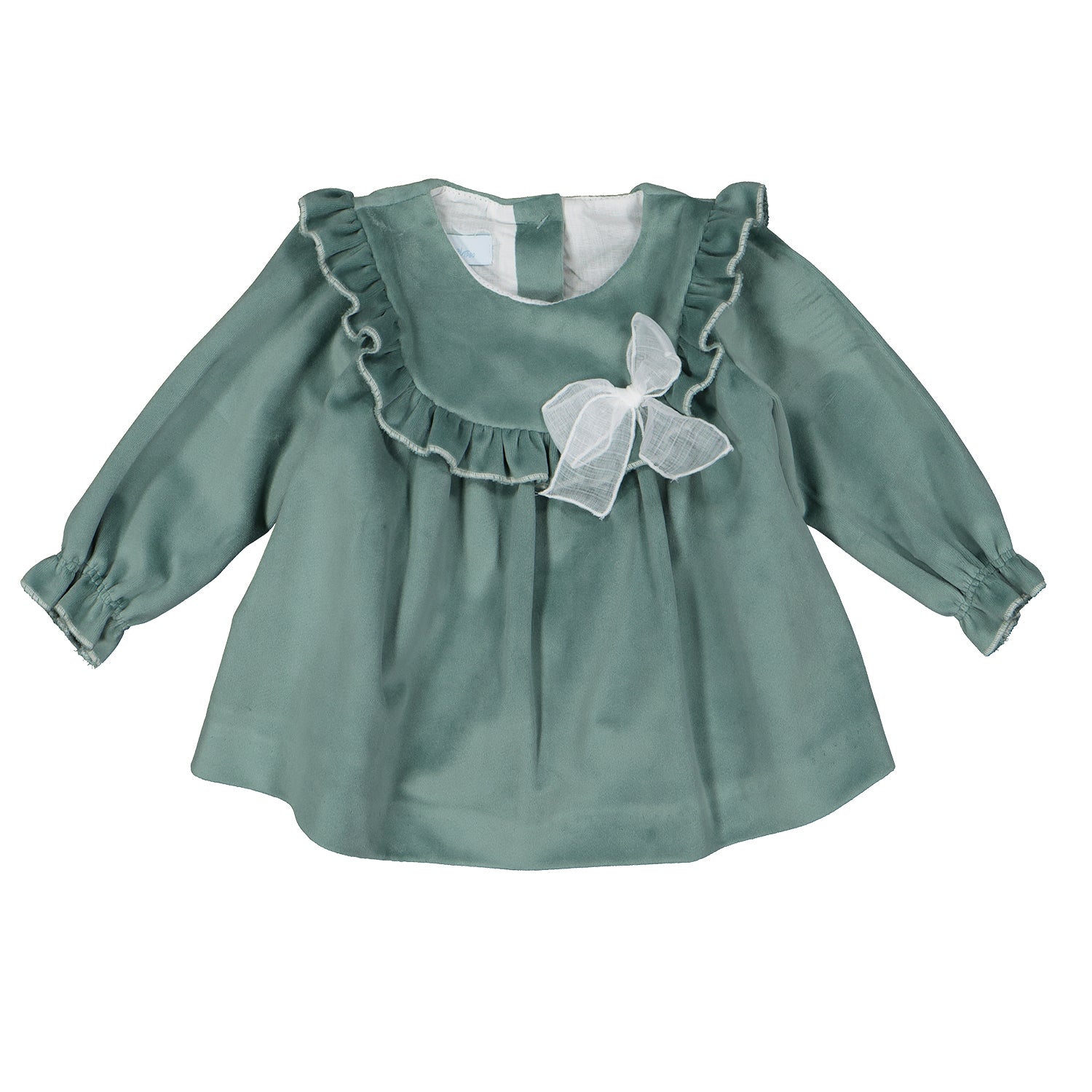Sage Green Velvet Bloomer Set