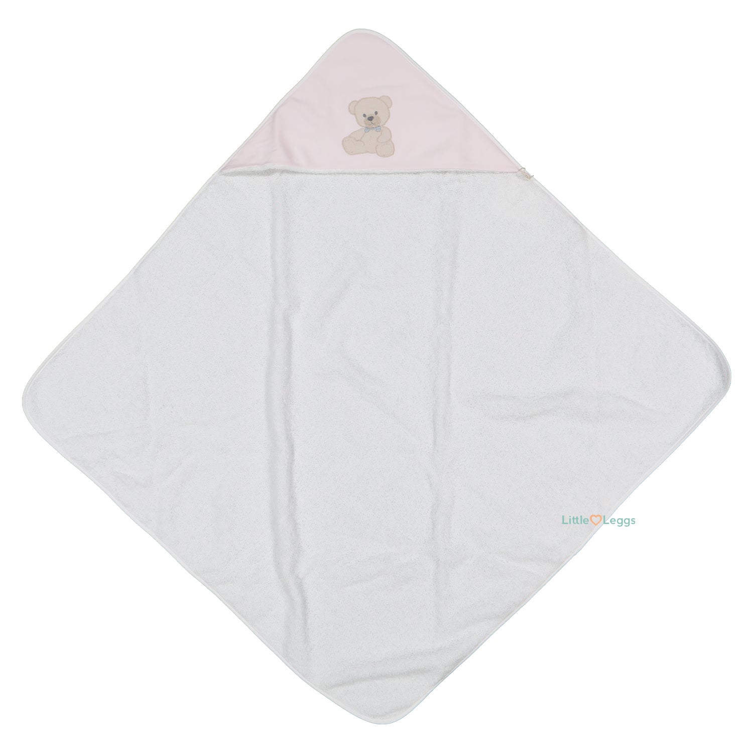 Pink Teddy Bath Towel
