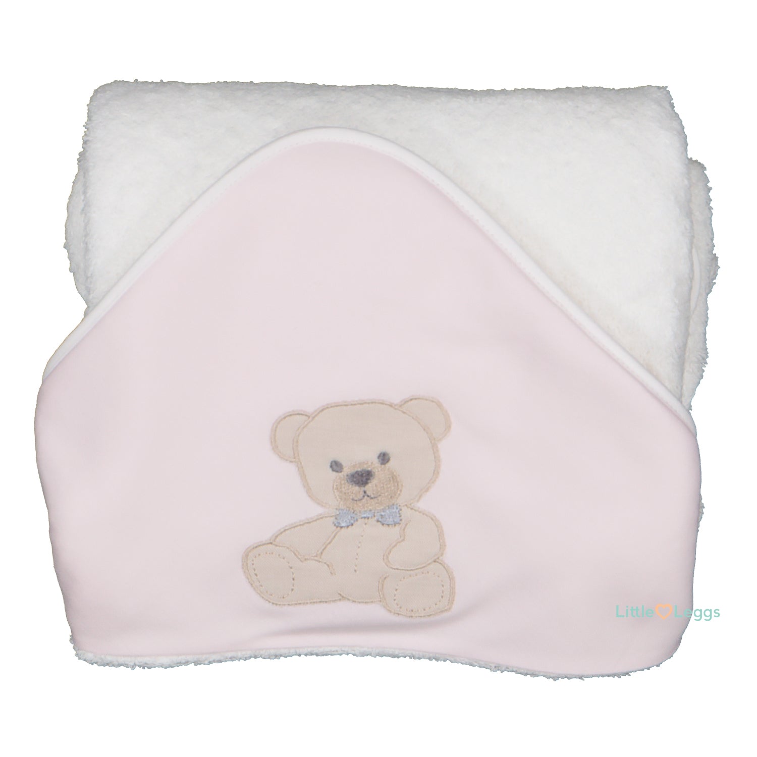 Pink Teddy Bath Towel