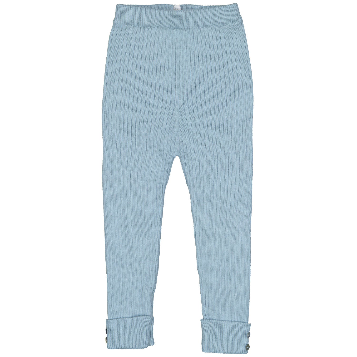 Blue Hooded Knit Outfit