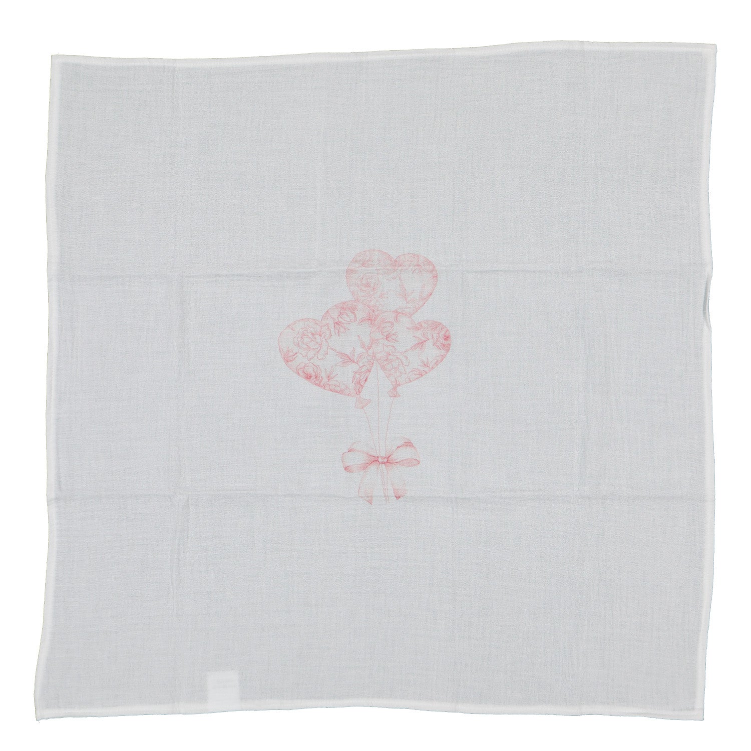 Hearts Muslin - 2 Pack