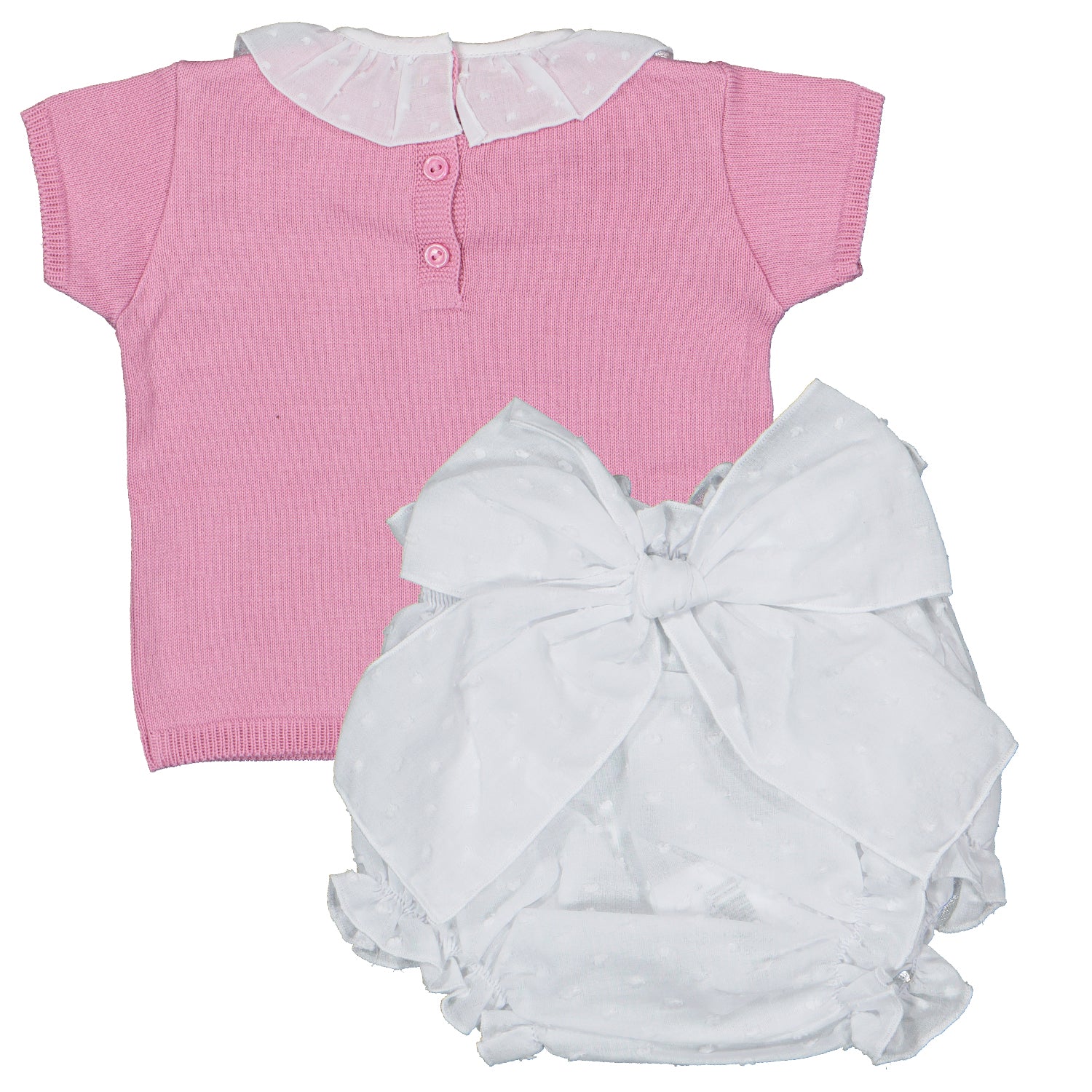 Hot Pink Plumeti Bloomer Set