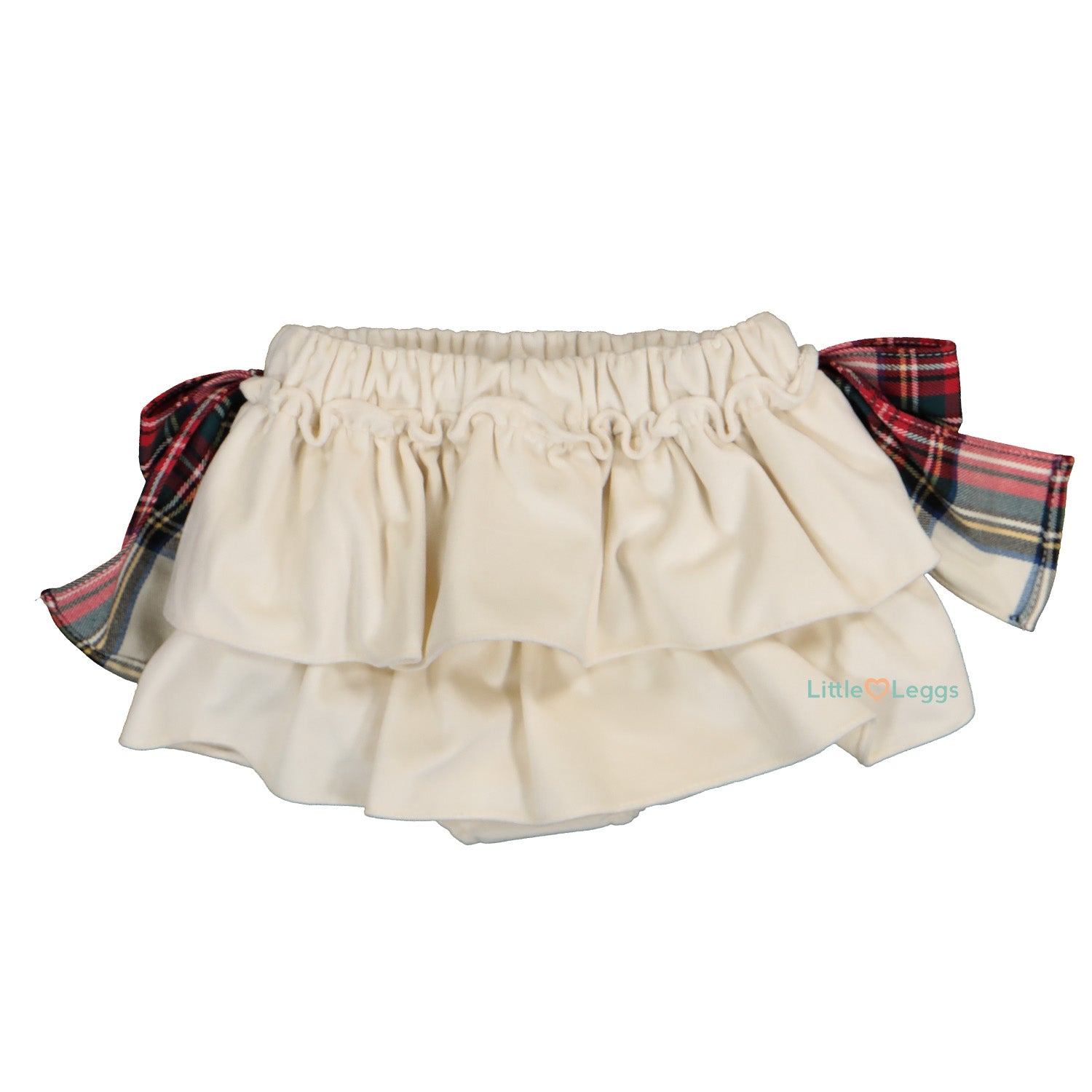 Ivory Velvet Bloomers