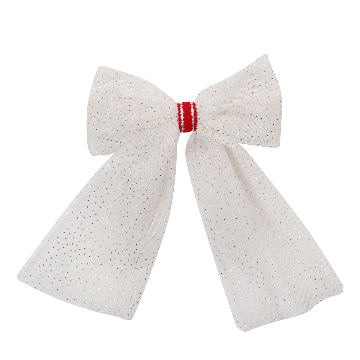 Ivory Tulle Hairclip