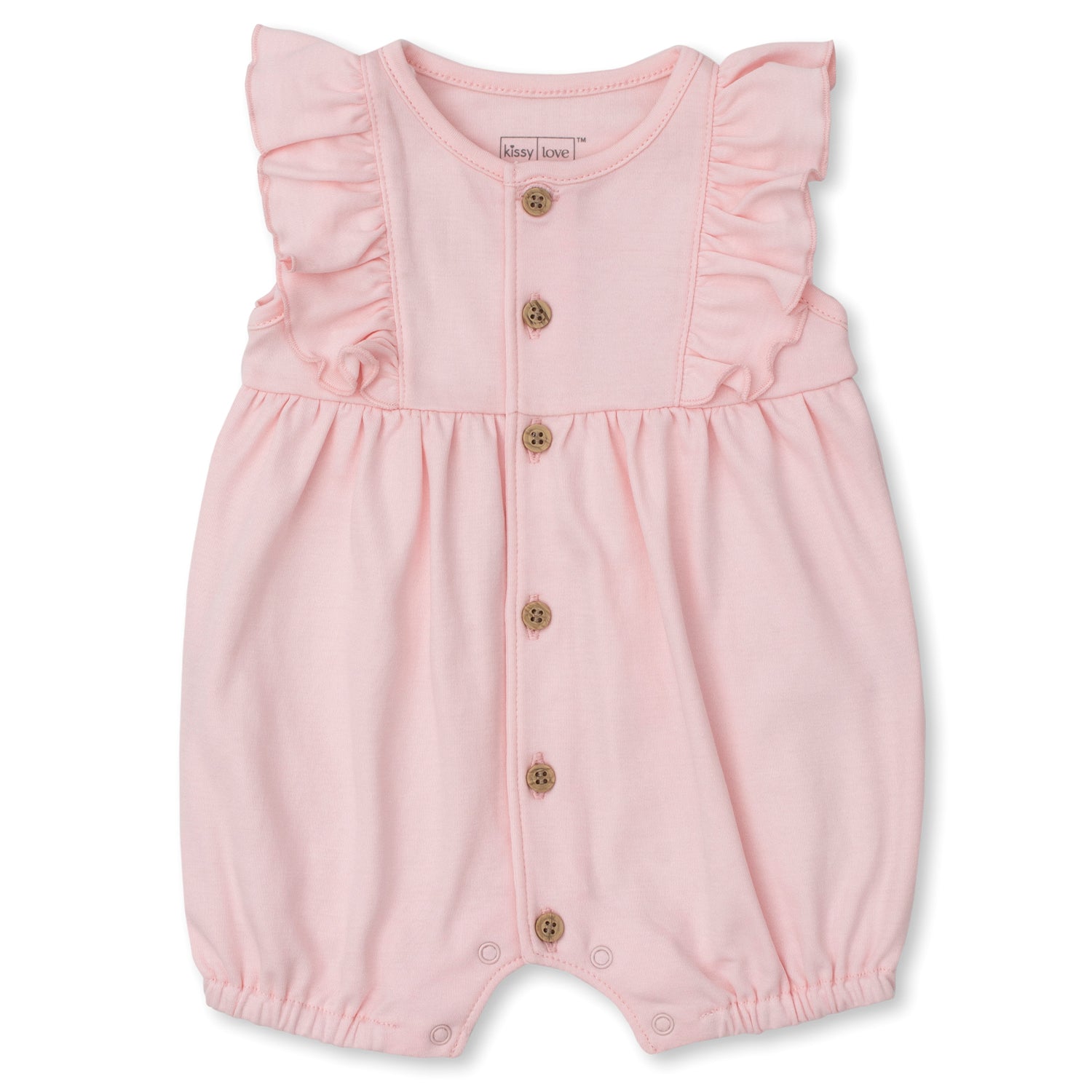 Pink Frill Romper