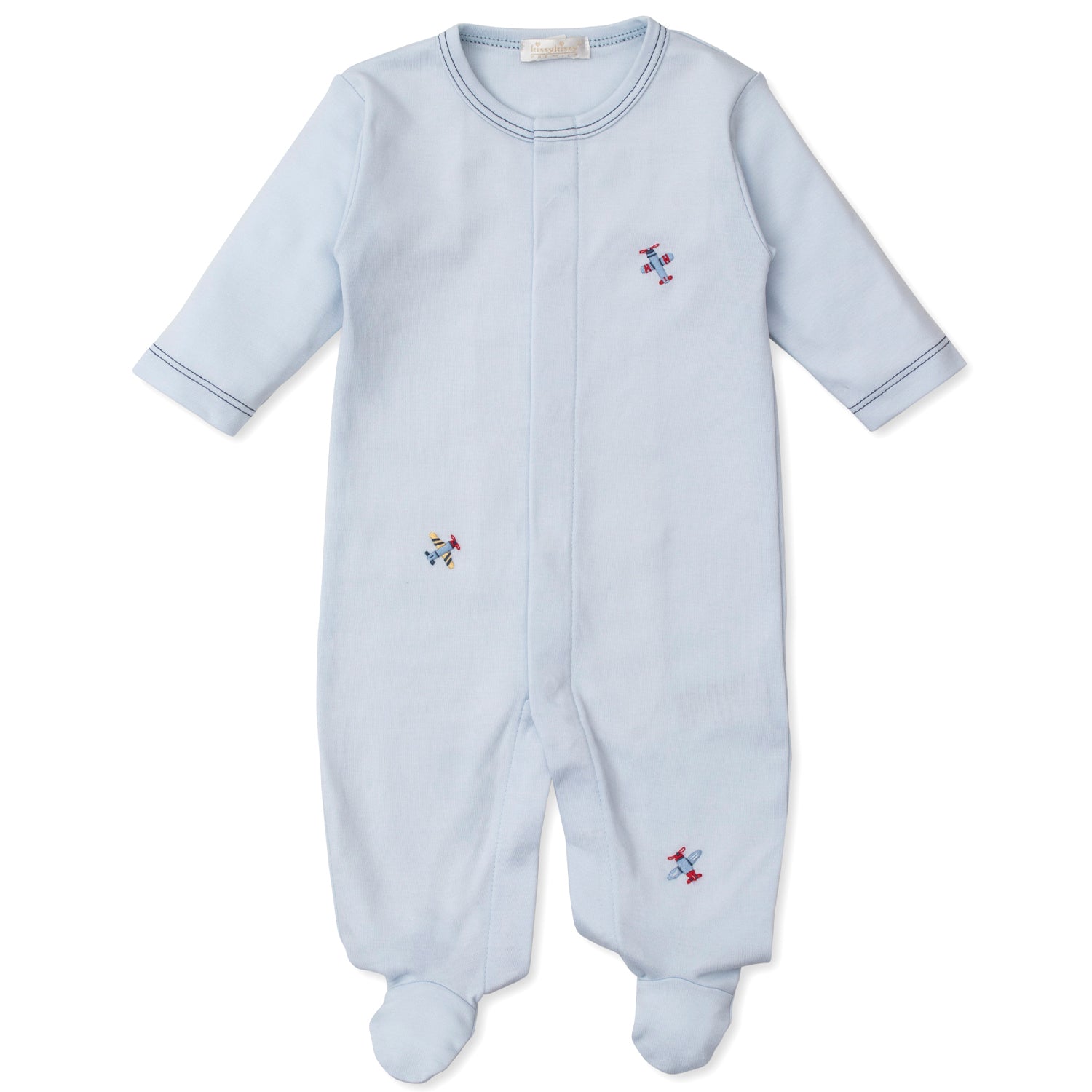 Blue Aeroplane Babygrow