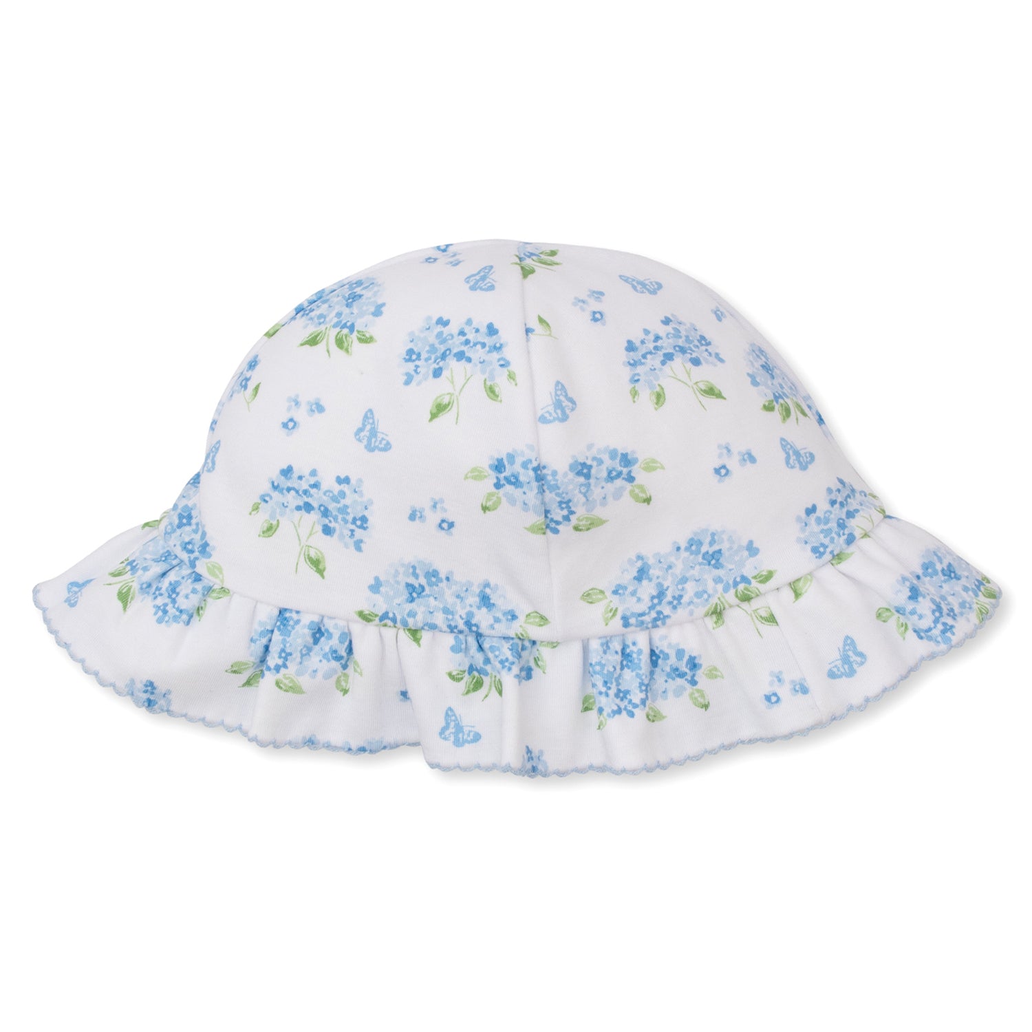 Blue Hydrangea Floppy Hat