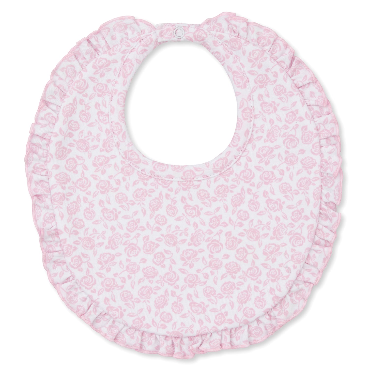 Pink Floral Bib