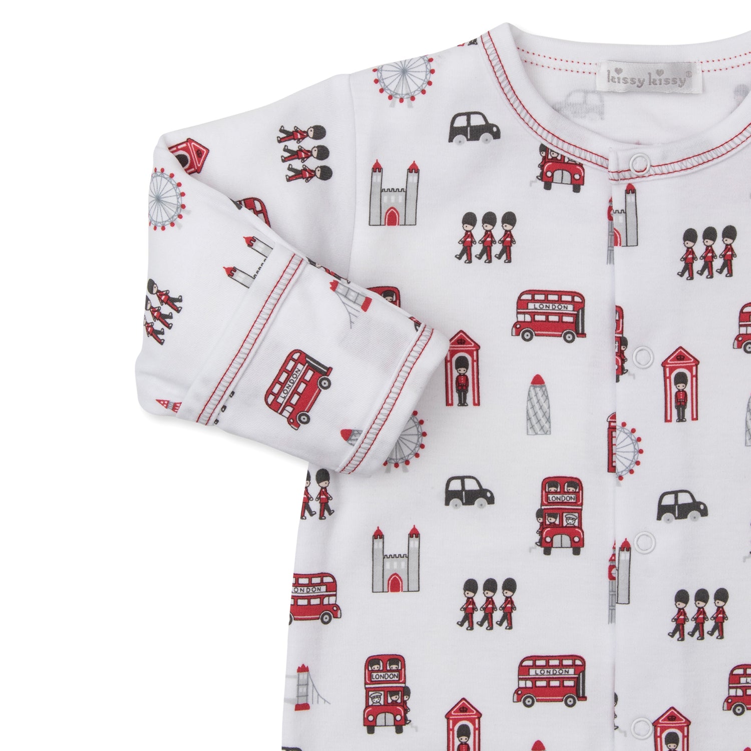 London Print Babygrow