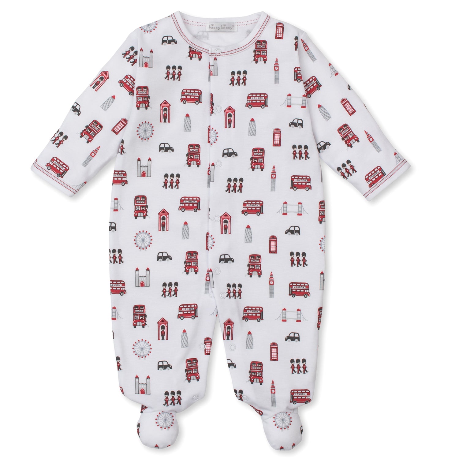 London Print Babygrow
