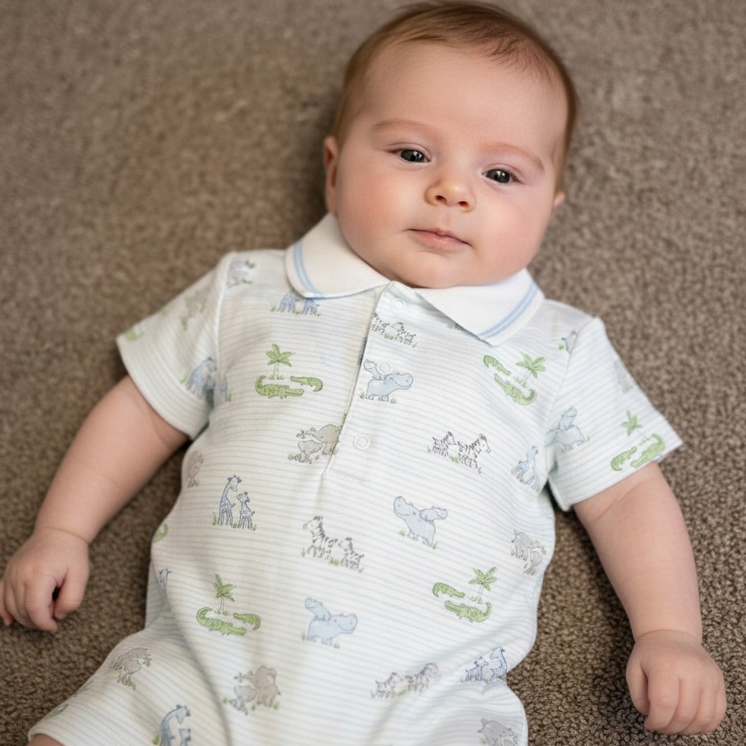 Safari Animal Print Romper