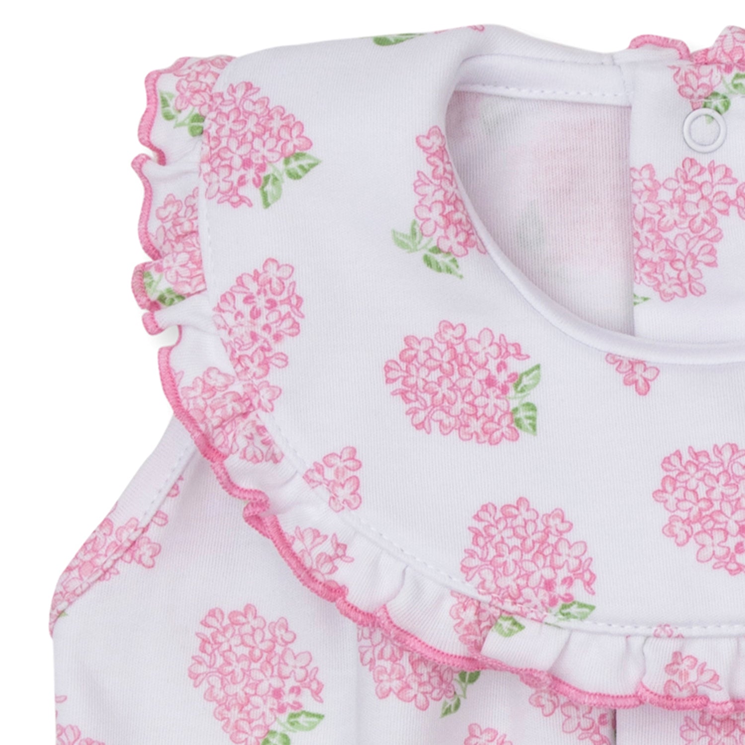 Pink Hydrangea Romper