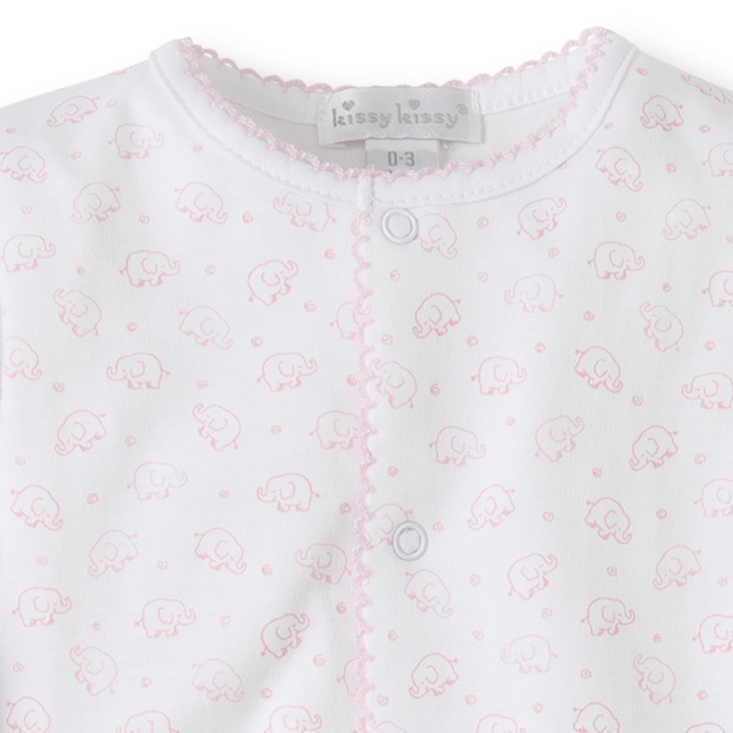 Pink Eli-Fun Print Babygrow