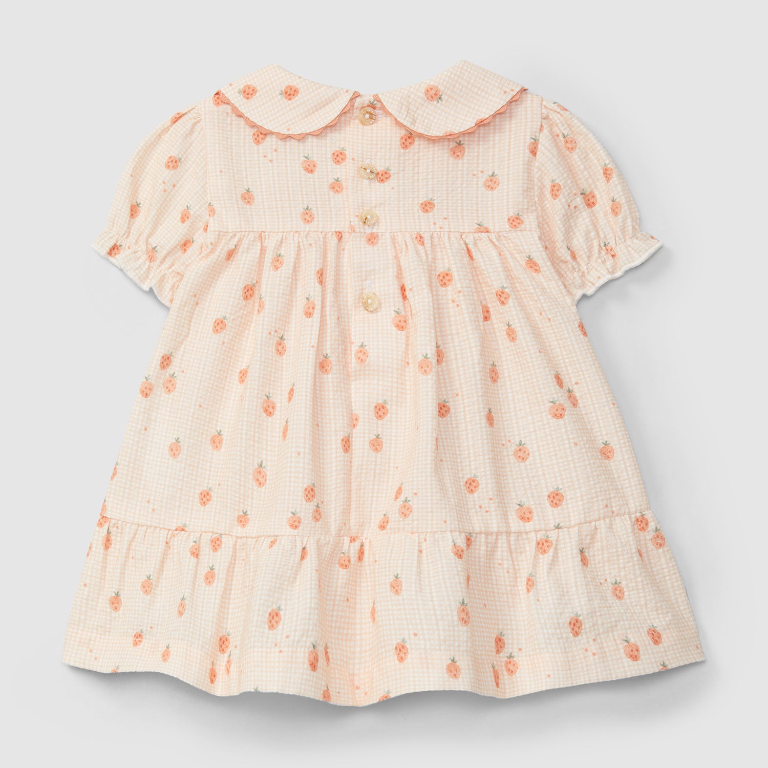 Strawberry Check Dress