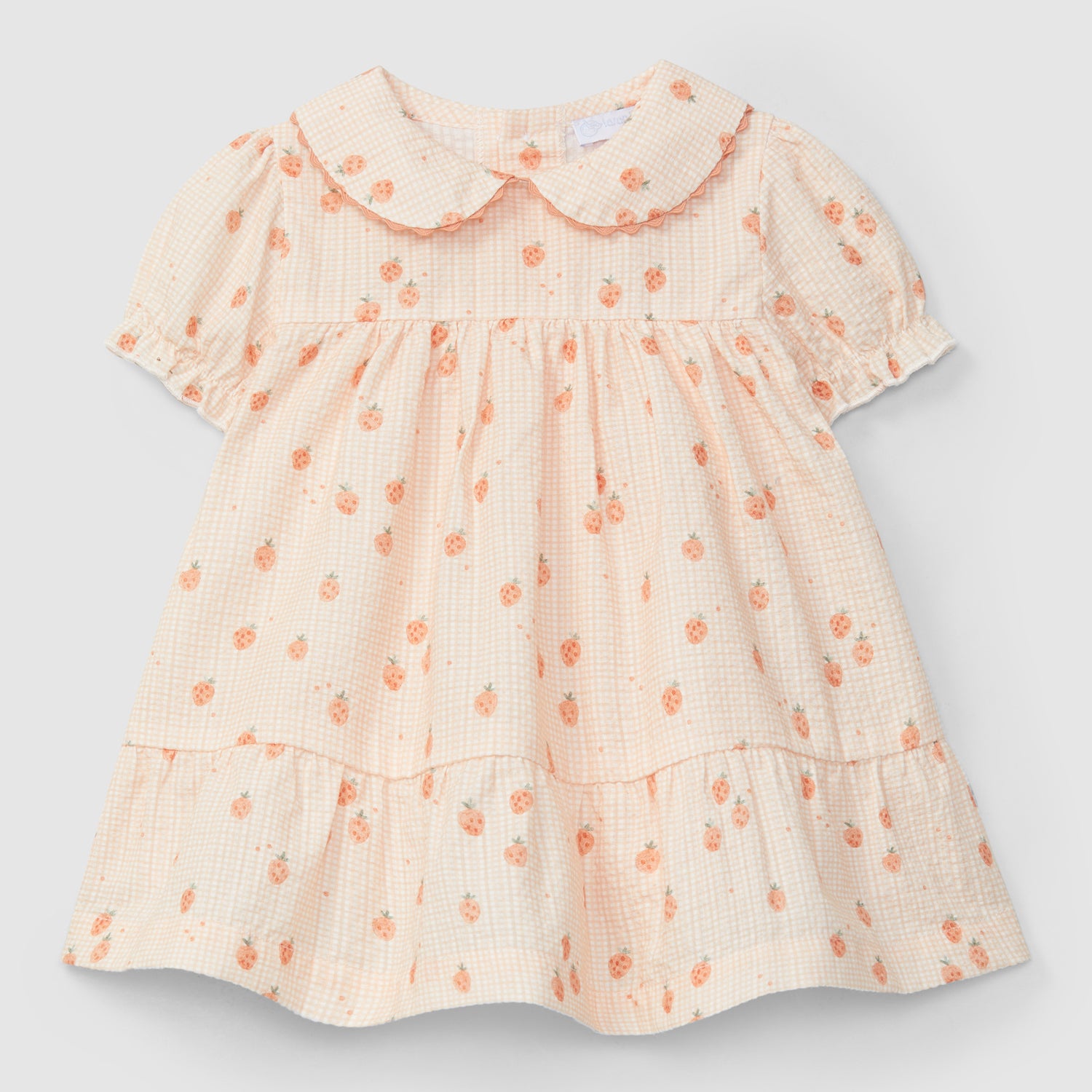 Strawberry Check Dress