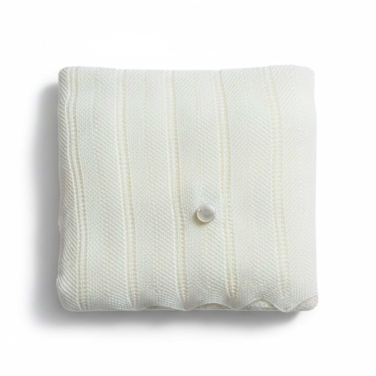 Lemon & White Multi Patterned Blanket