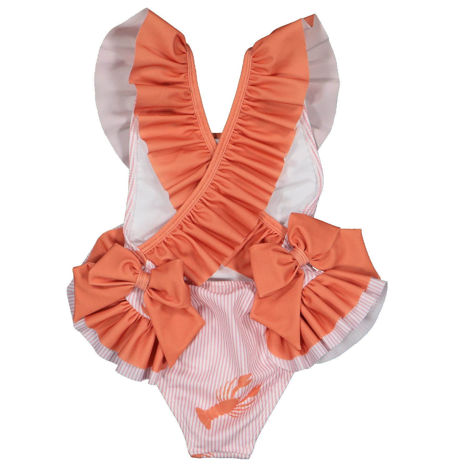 Lobster Frill Neck Swimsuit
