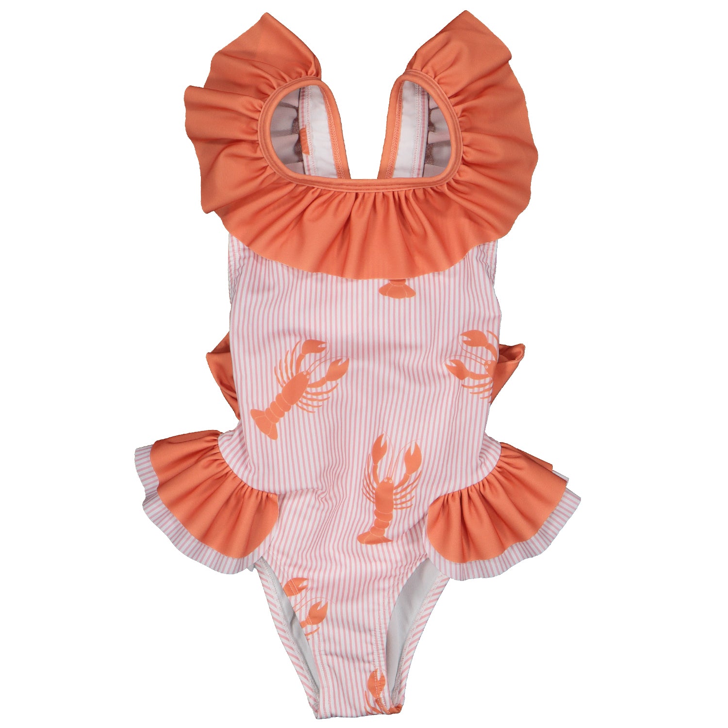 Lobster Frill Neck Swimsuit