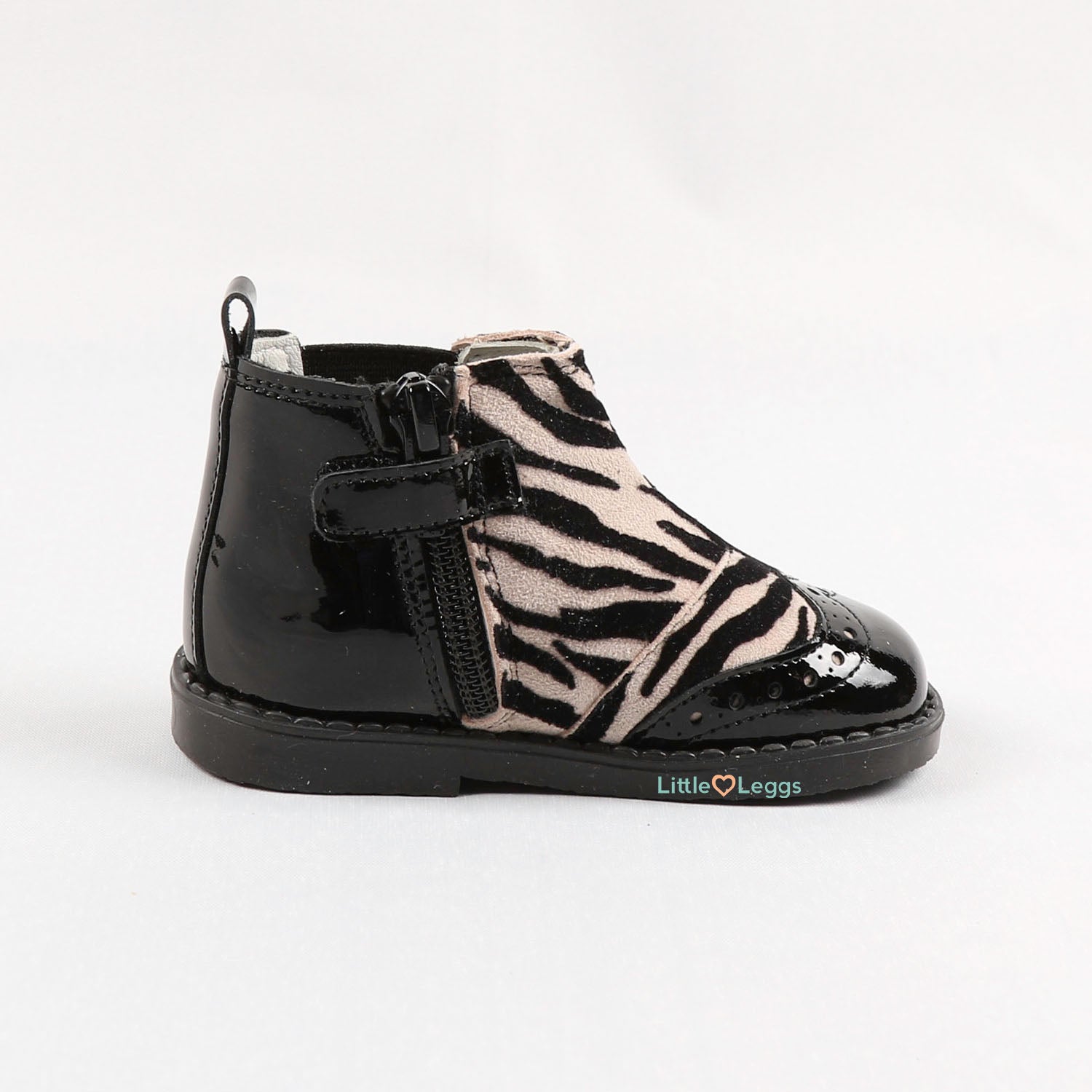 Zebra Print Chelsea Boot