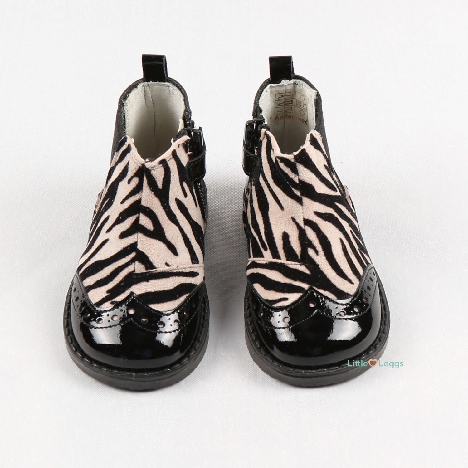 Zebra Print Chelsea Boot