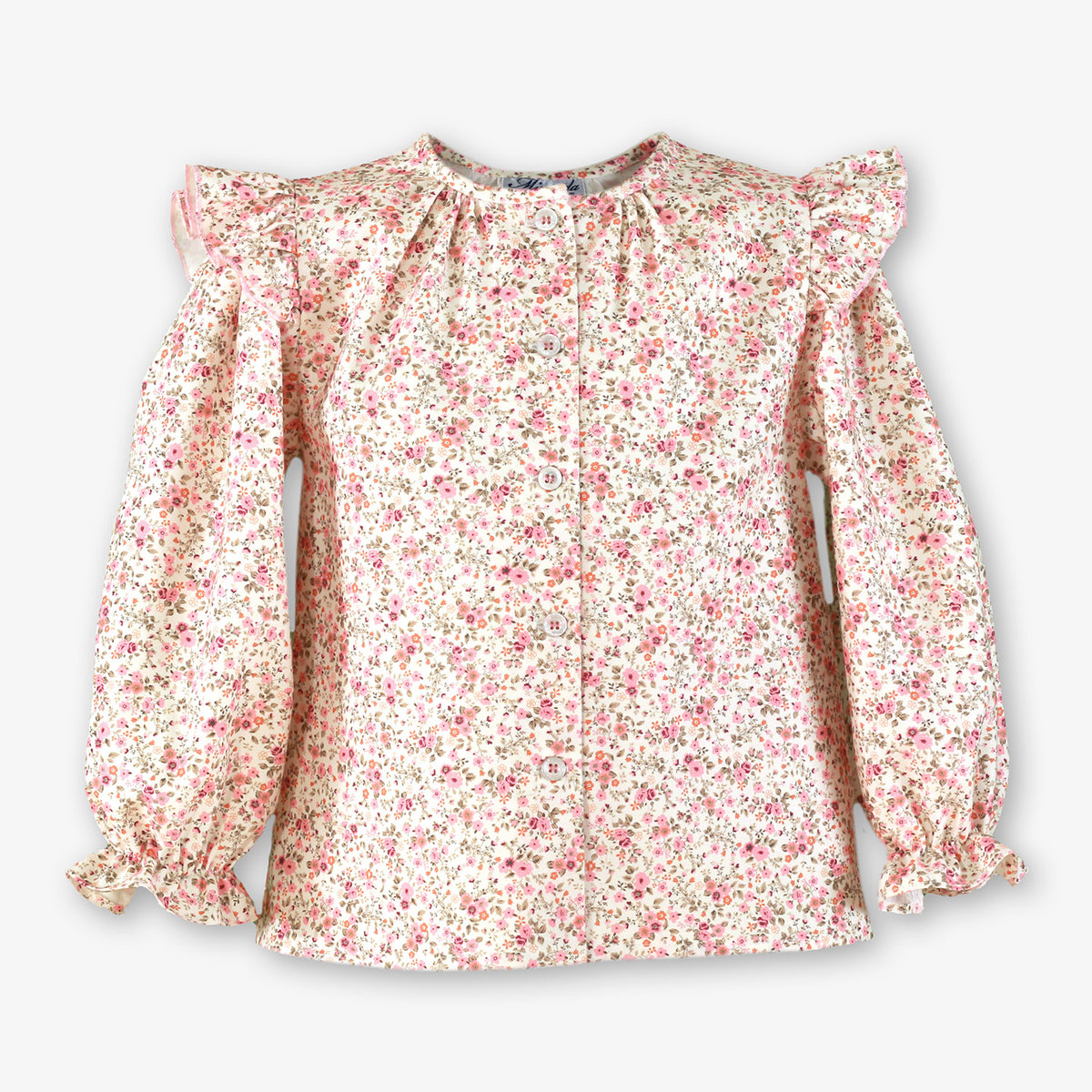 Floral Blouse & Short Set