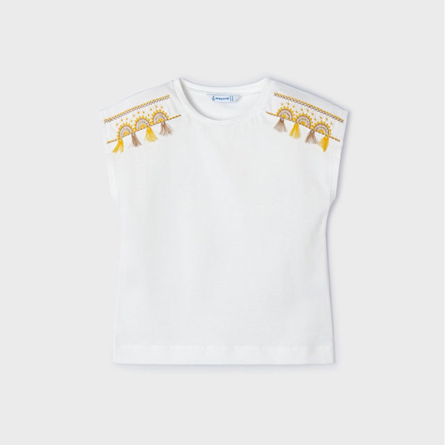 Ivory Tassle T-Shirt