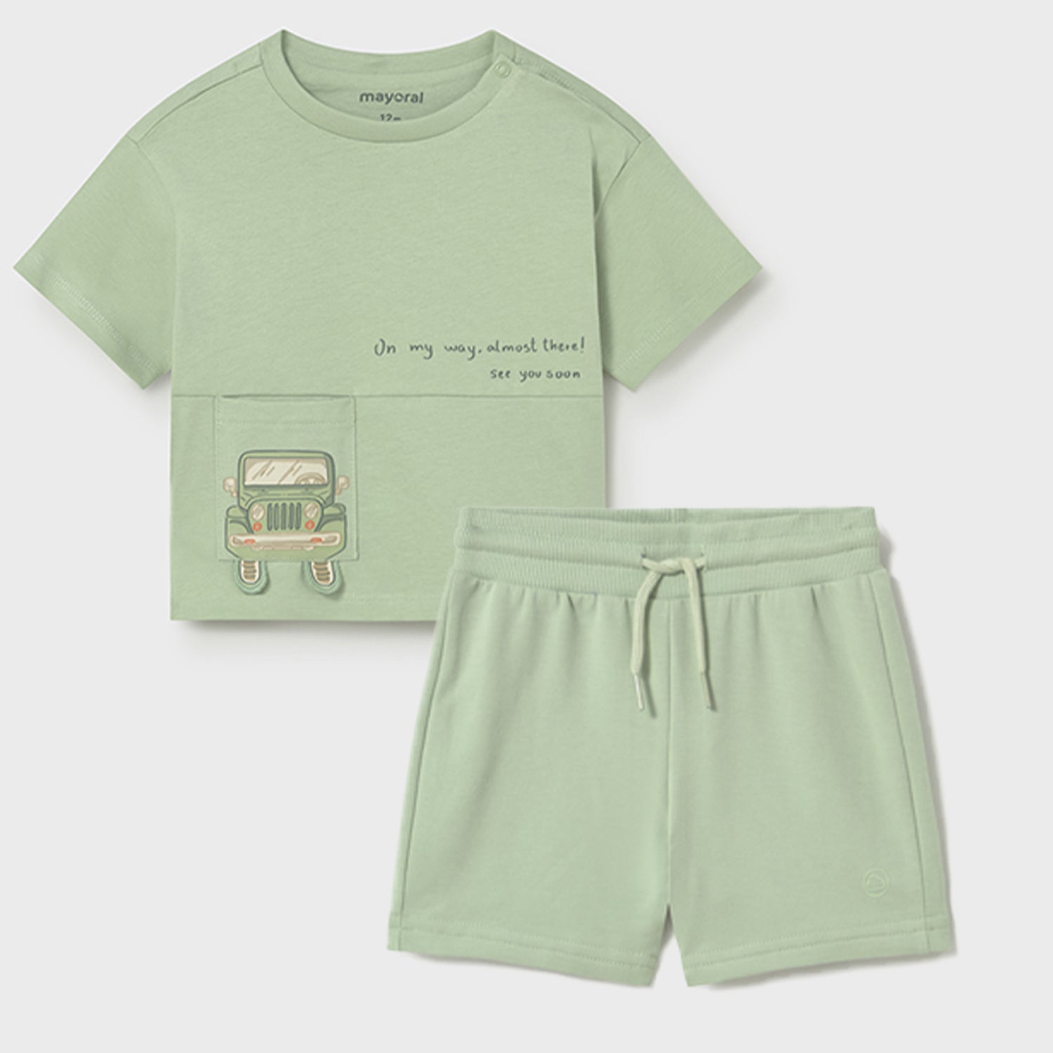 Sage Green Short Set