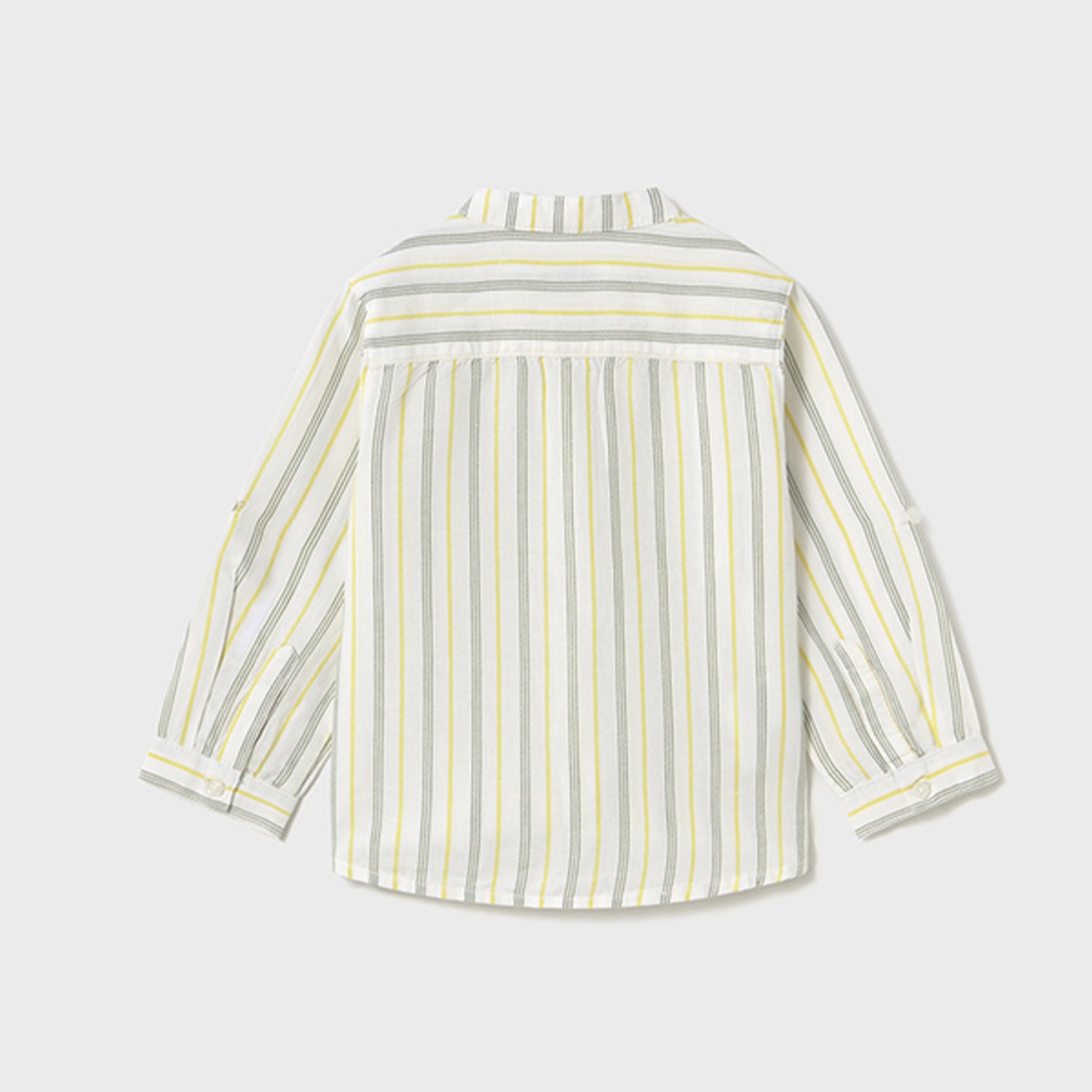 Gold Stripe Linen Shirt