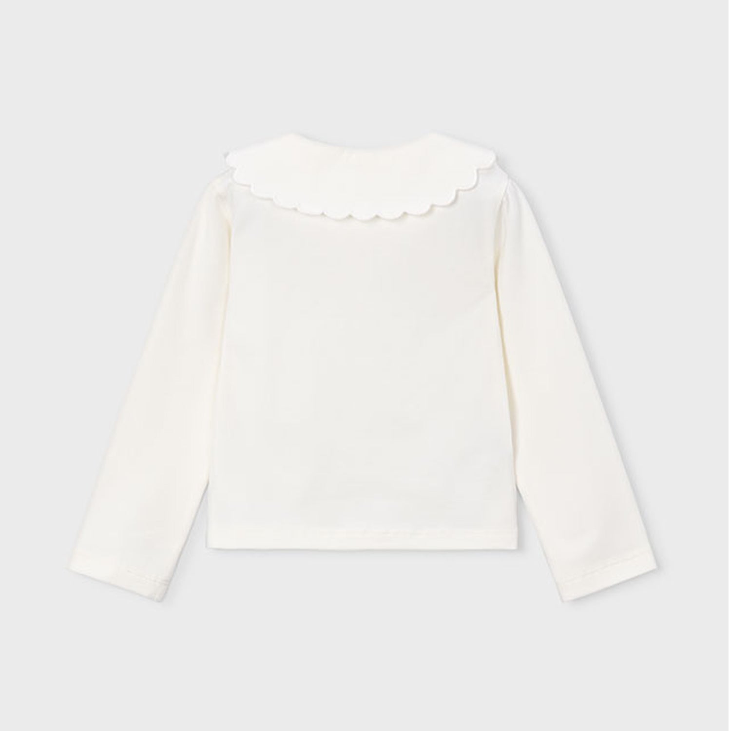 Ivory Trim Jersey Top