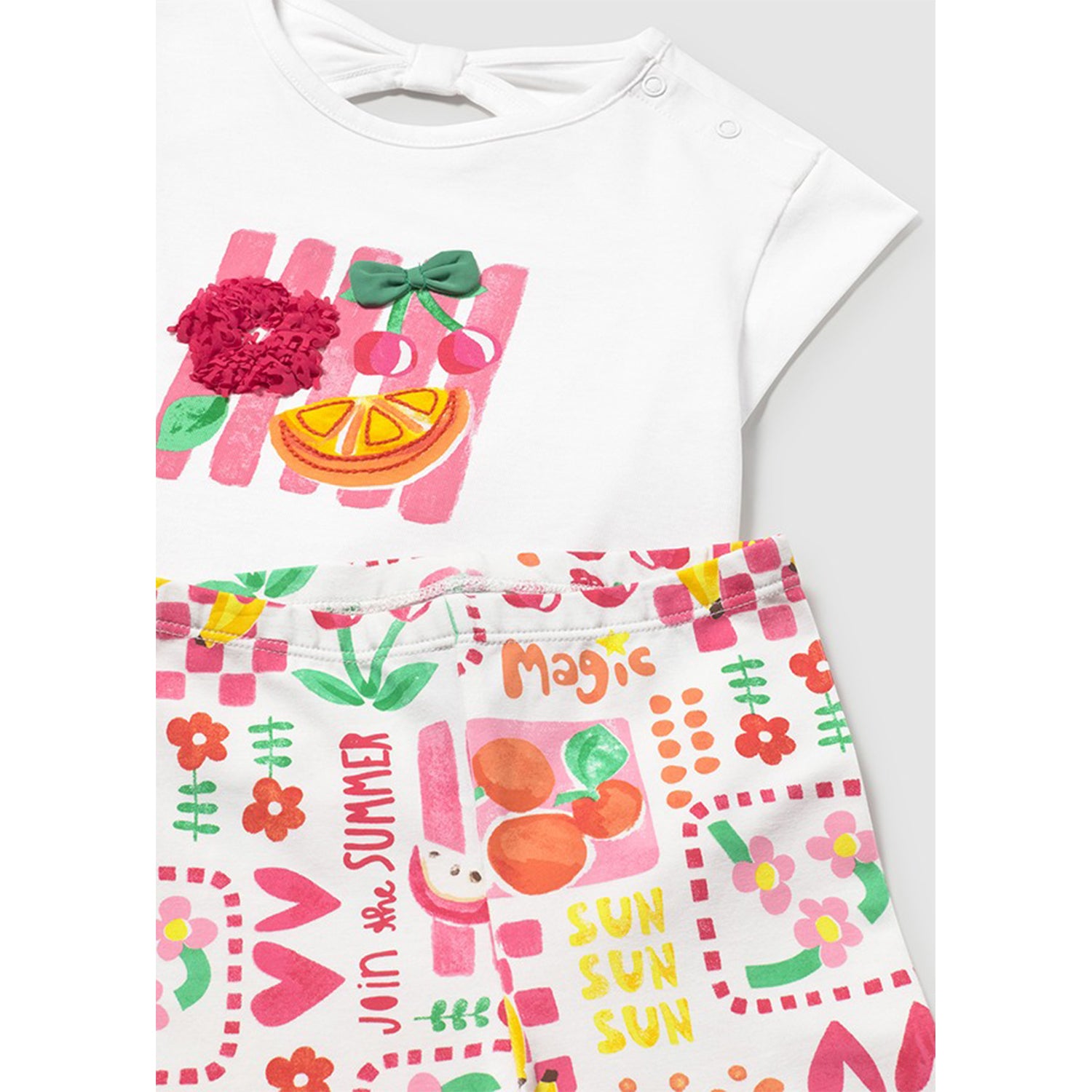 Summer 3 Piece Print Legging Set