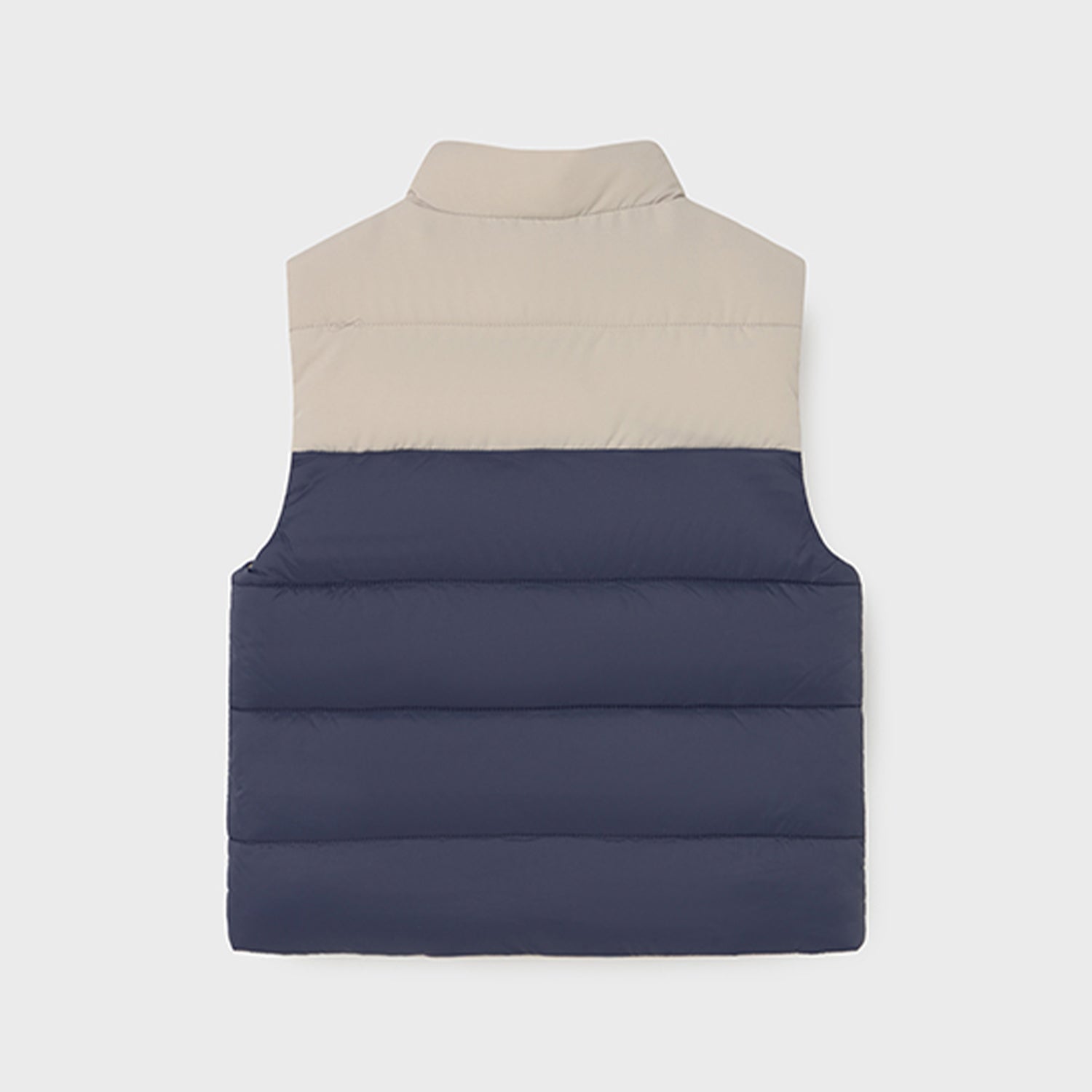 Stone & Navy Reversible Gilet