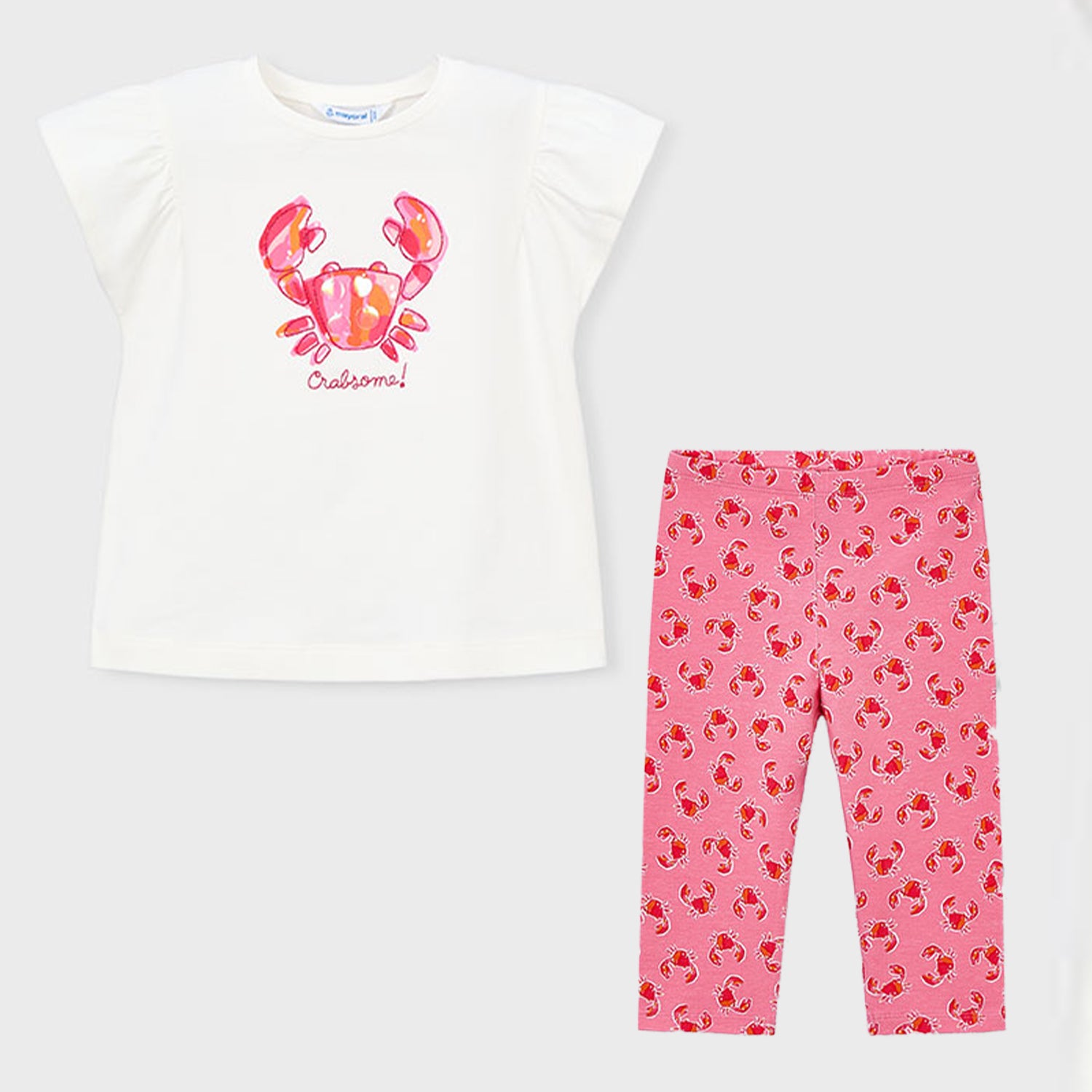 Crab Print Legging Set