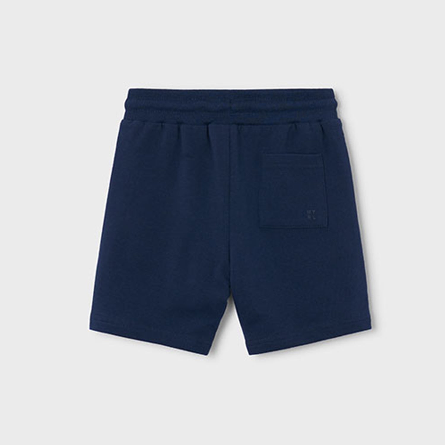 White & Navy Casual Short Set