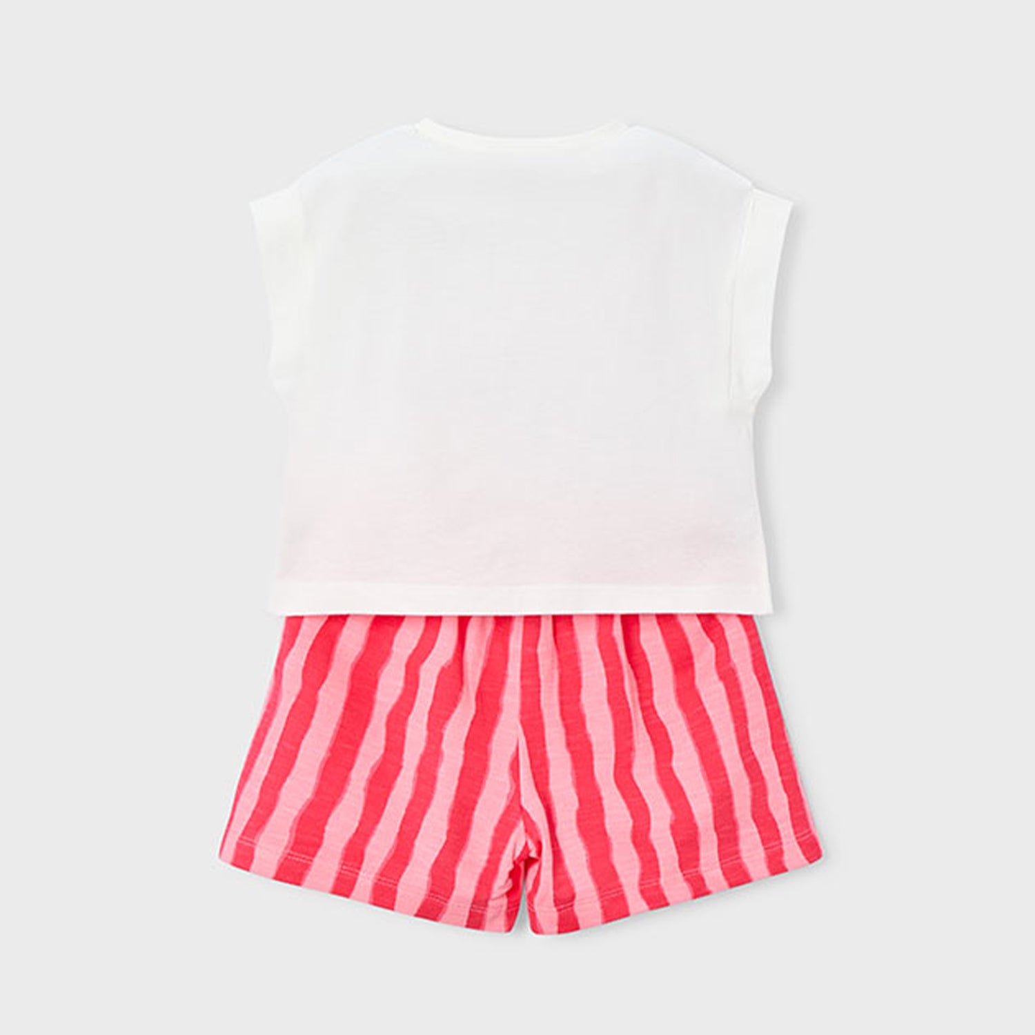 Red Stripe Short Set