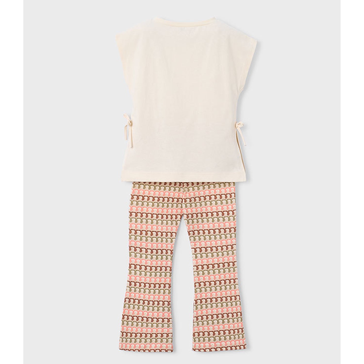 Tangerine Flared Trouser Set