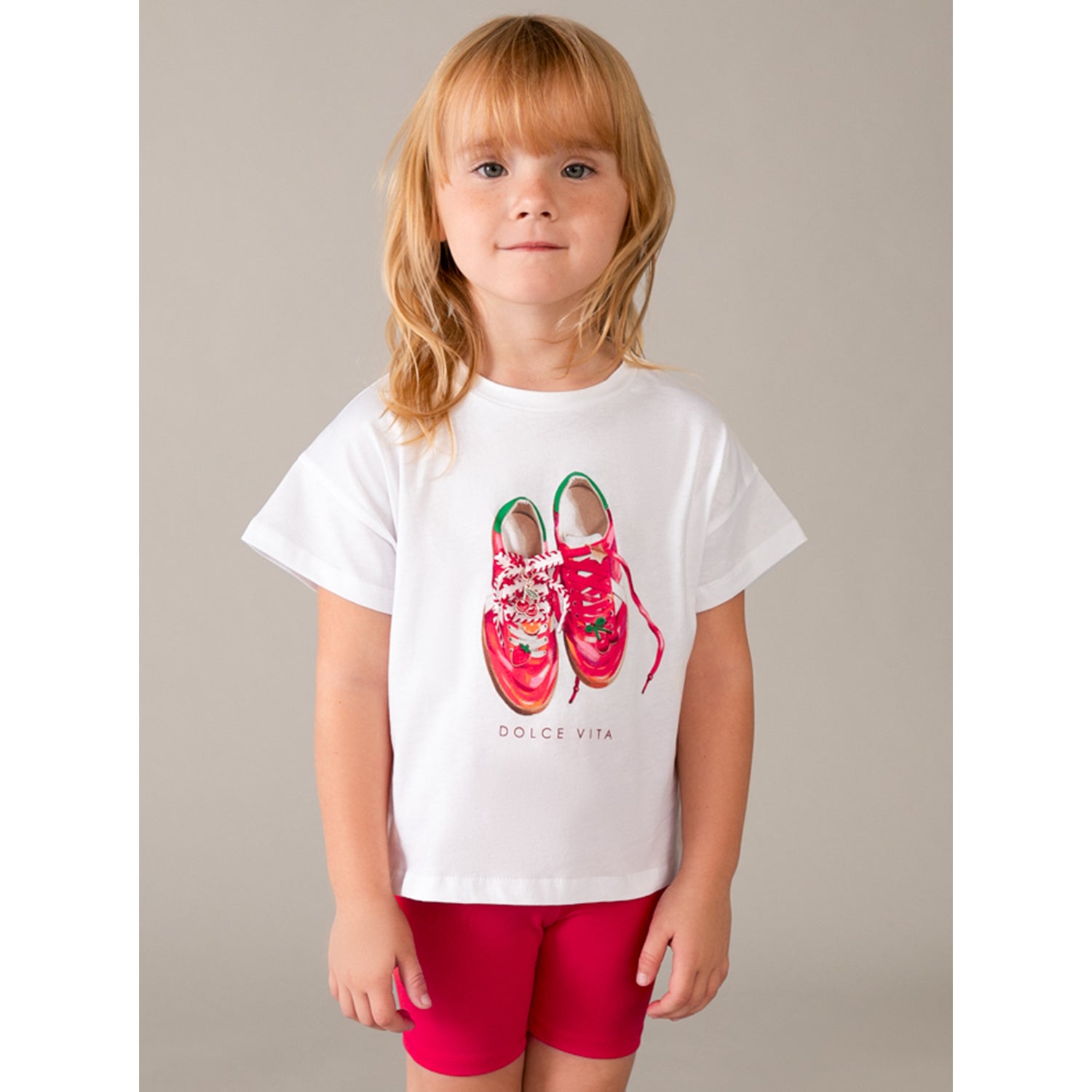 Red Trainer Cycling Set