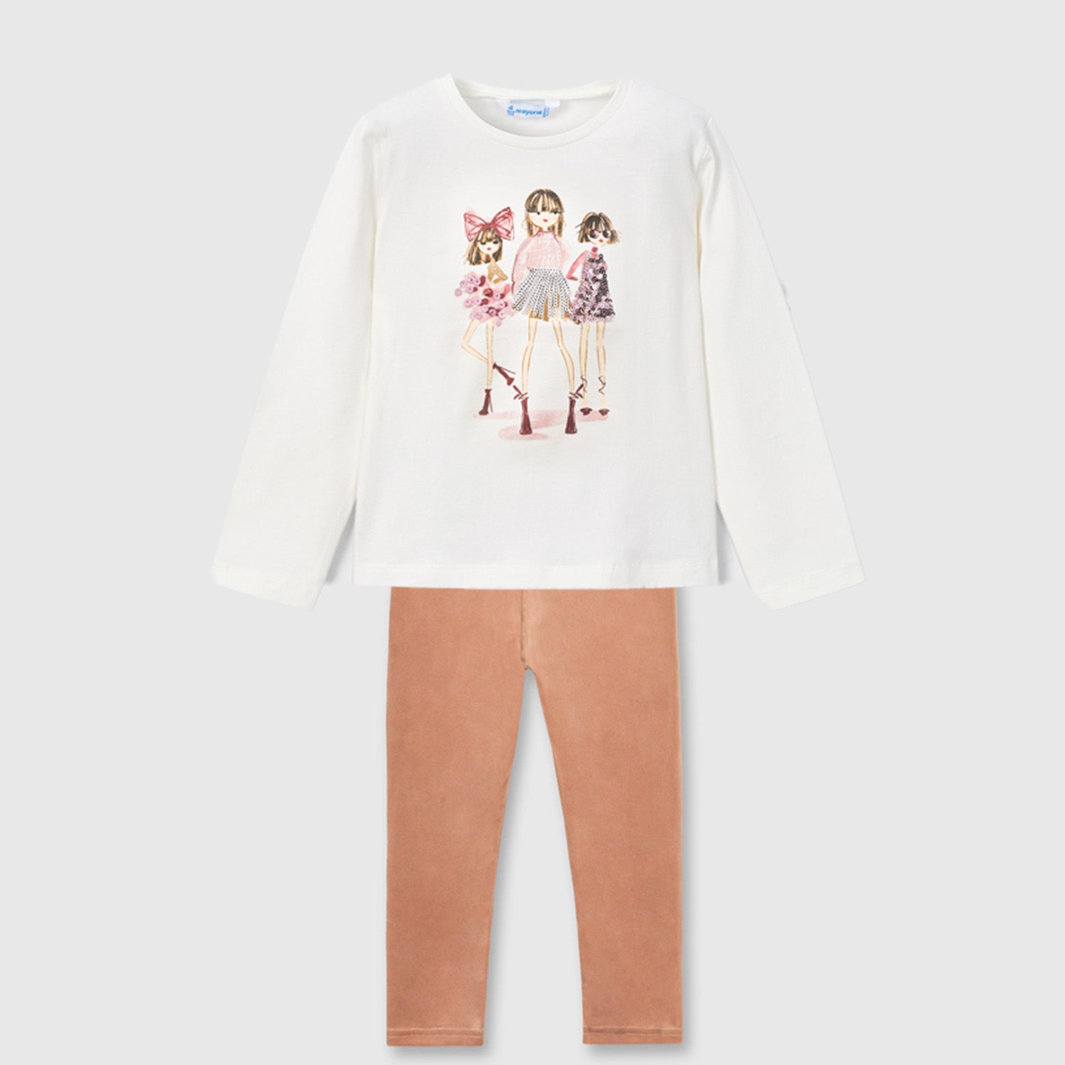 Triple Fashion Girl Legging Set