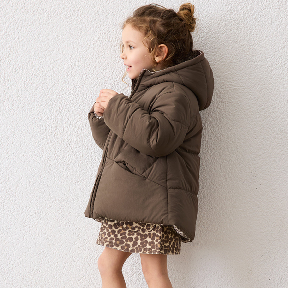 Chesnut Padded Reversible Coat