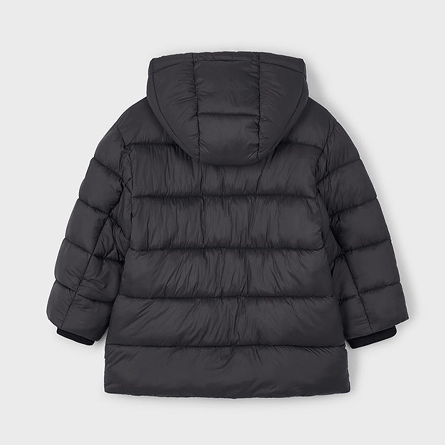 Black Long Puffer Coat