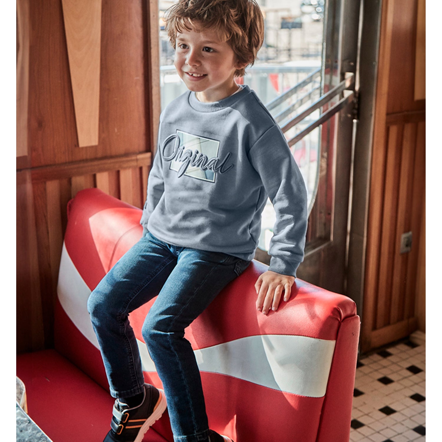 Blue Original Sweat Shirt