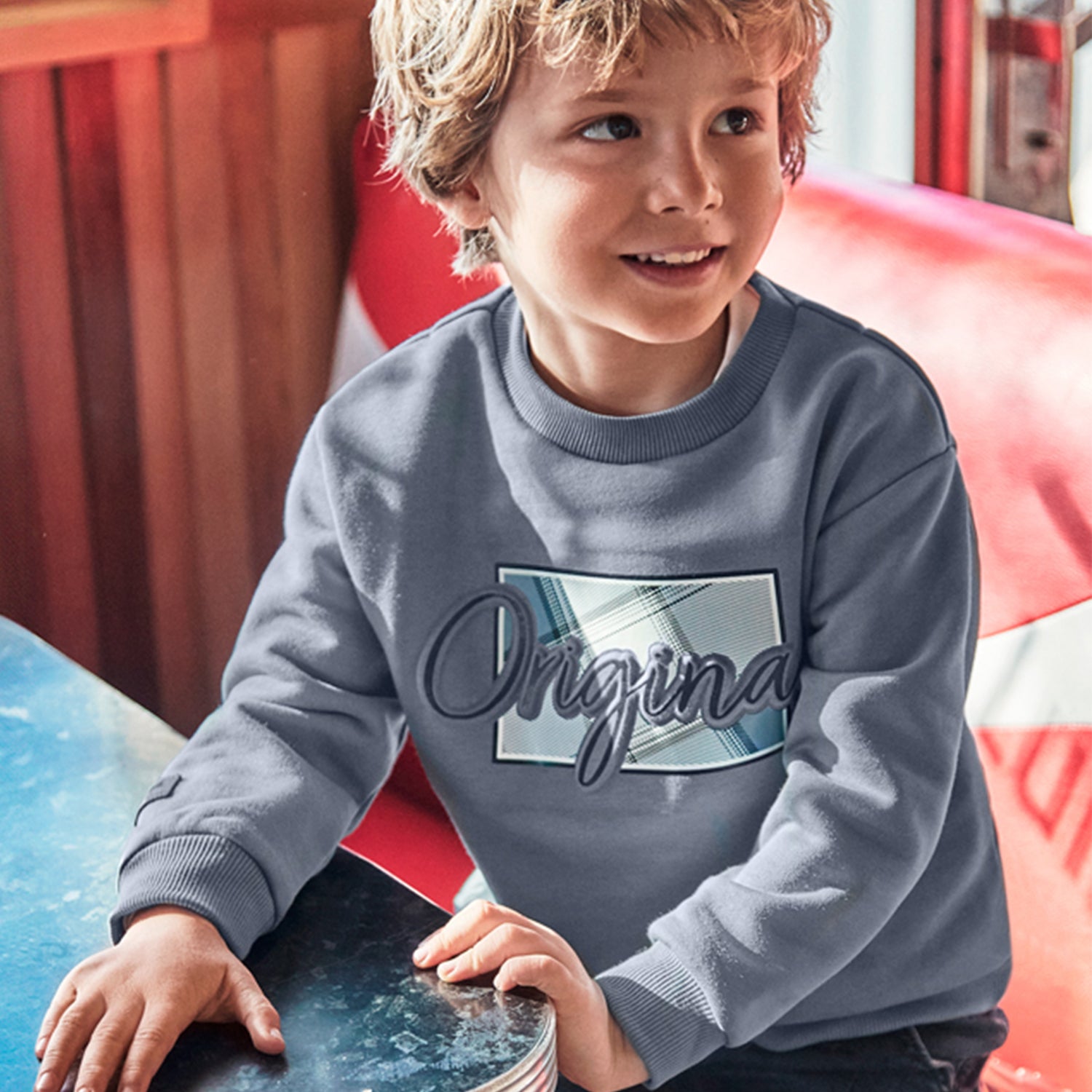 Blue Original Sweat Shirt