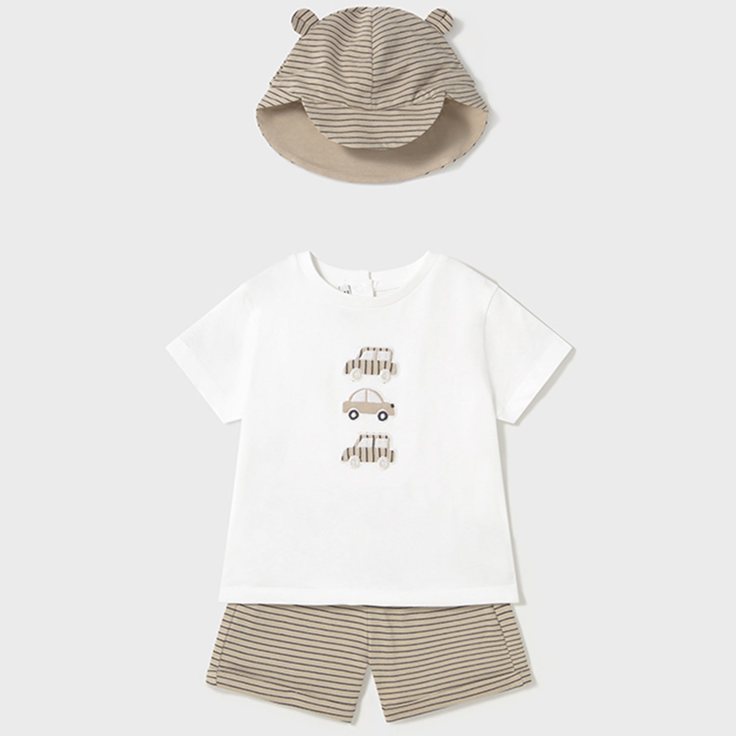 Car Short Set with Hat