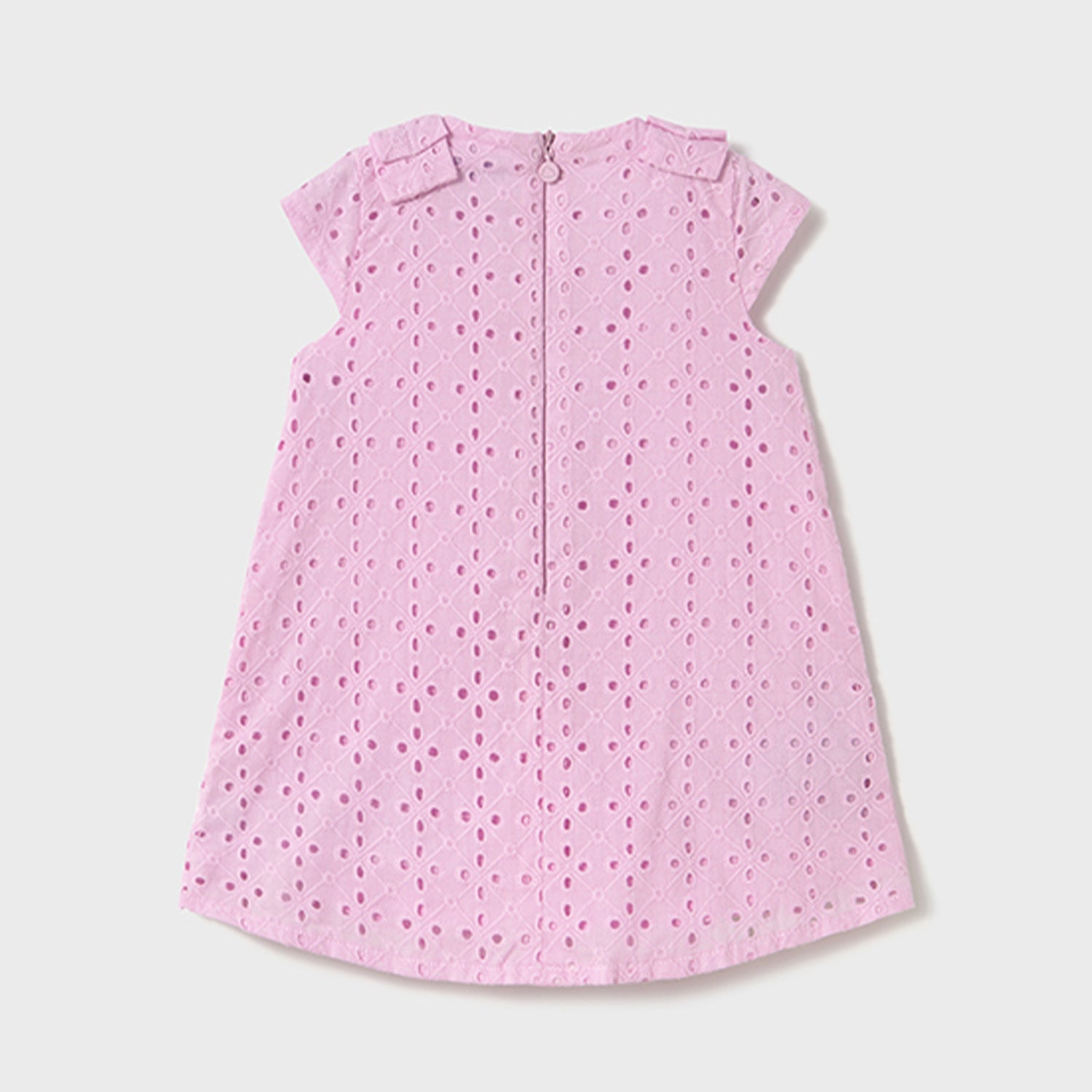 Pink Broderie Anglaise Dress