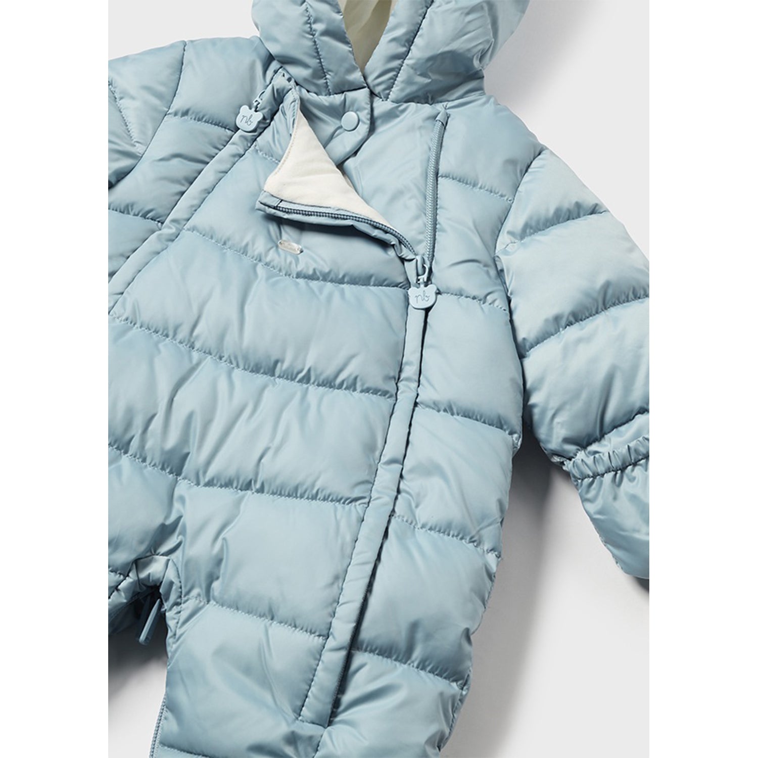 Blue Padded Snowsuit