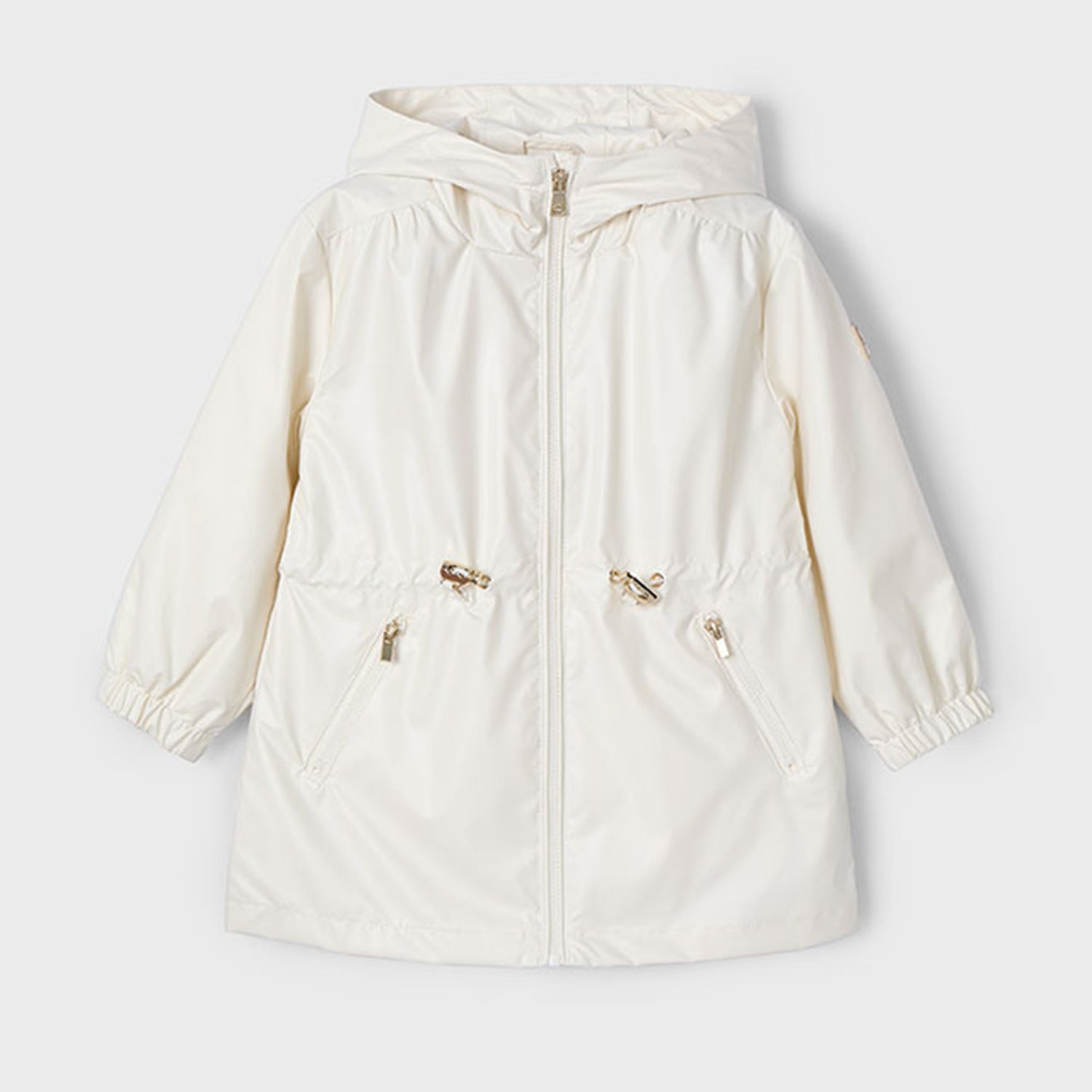 Ivory Pearl Raincoat